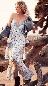 NWT Kate Hudson Happy X Nature Cloud Maxi Dress